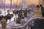 A Winter Wedding Lungren, Fernand Harvey